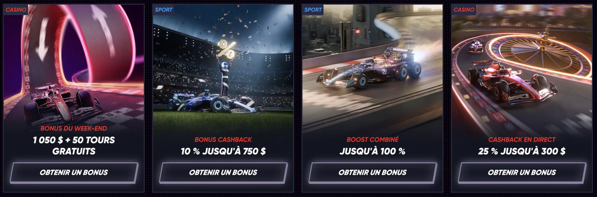 Autres jeux de casino en ligne disponibles sur Quickwin